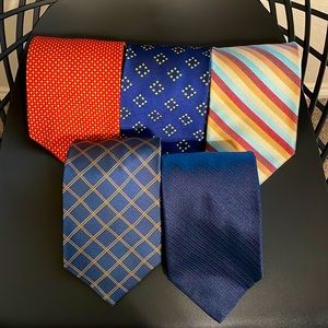 Harold Powell All Silk Men Ties Bundle Fun Classy Prints